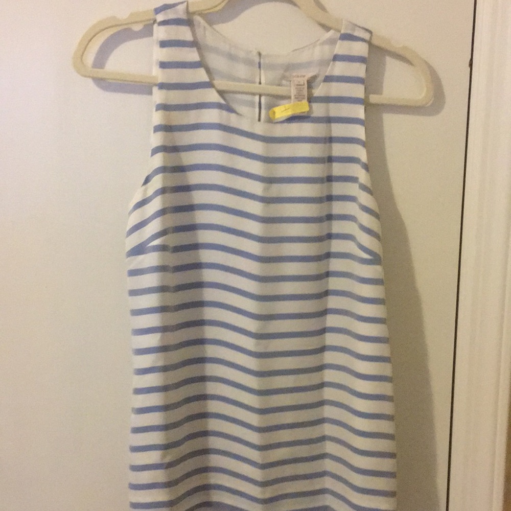 J.Crew striped shell shirt 100% silk